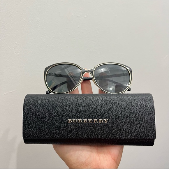 Burberry Light Gold and Black Sunglasses - Picture 1 of 5